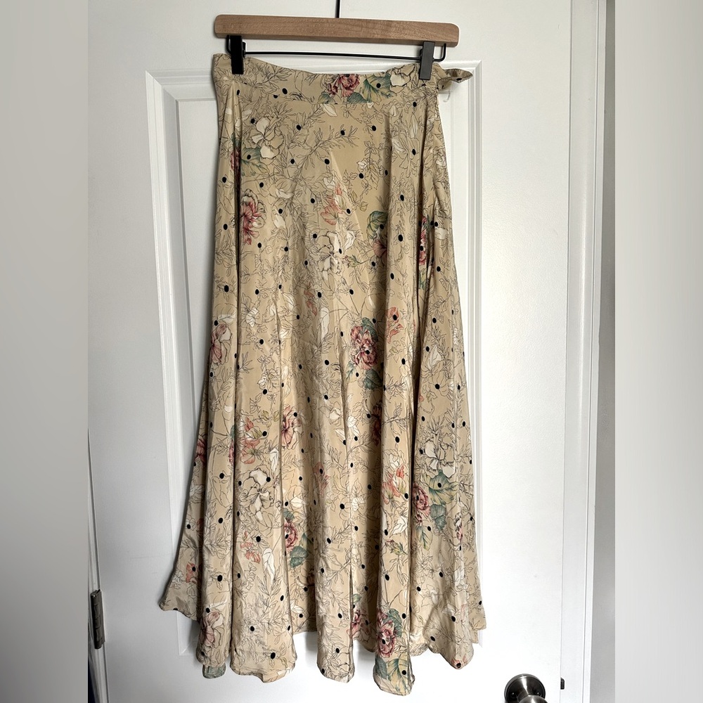 Vintage Perry Ellis Portfolio Maxi Skirt